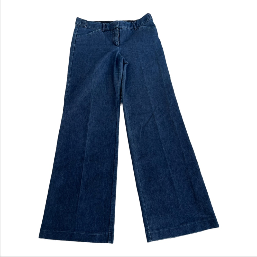 Express Flare Wide Leg Dark Wash Jeans Size 4